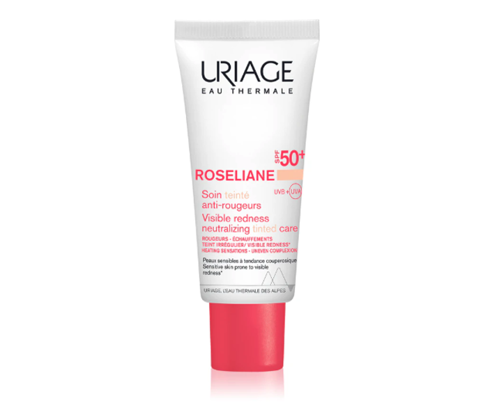 Tónovací krém proti začervenání SPF 50 Uriage, 306 Kč (40 ml), prodává Notino