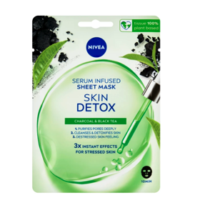 Detoxikační textilní maska Nivea Skin Detox, 35 Kč, prodává teta drogerie Detoxikační textilní maska Nivea Skin Detox, 35 Kč, prodává teta drogerie