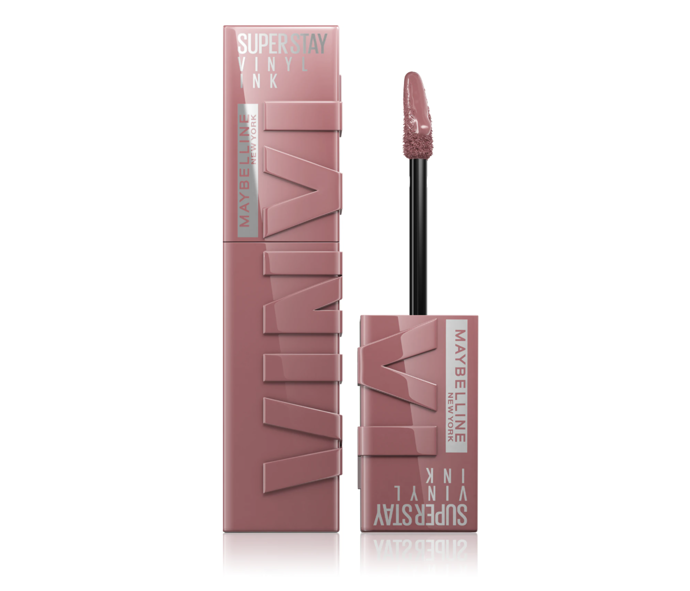 Tekutá dlouhodržící lesklá rtěnka SuperStay Vinyl Ink, Maybelline, odstín Cheeky, 199 Kč, prodává dm drogerie Tekutá dlouhodržící lesklá rtěnka SuperStay Vinyl Ink, Maybelline, odstín Cheeky, 199 Kč, prodává dm drogerie