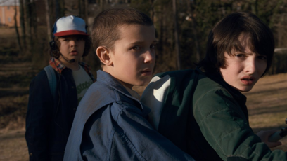 FOTO: Gaten Matarazzo, Millie Bobby Brown a Finn Wolfhard.