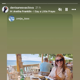 Denisa Nesvačilová je s partnerem na dovolené.