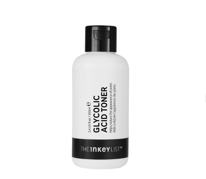 Exfoliační tonikum s kyselinou glykolovou, The Inkey List, 360 Kč, prodává Sephora Exfoliační tonikum s kyselinou glykolovou, The Inkey List, 360 Kč, prodává Sephora