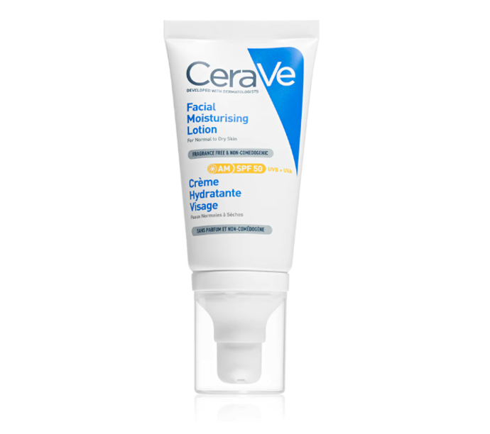 Intenzivní hydratační péče s ceramidy, vitamínem E, niacinamidem a SPF 50 CeraVe, 357 Kč(52 ml), prodává Notino
Intenzivní hydratační péče s ceramidy, vitamínem E, niacinamidem a SPF 50 CeraVe, 357 Kč(52 ml), prodává Notino
