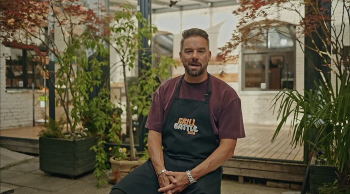 Petr Švancara se objevil v pořadu Grill Battle.