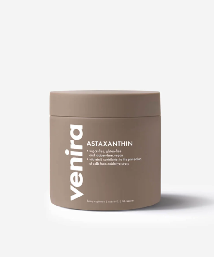 Doplněk stravy astaxanthin Venira, 379 Kč (60 kapslí)