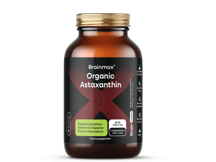 Doplněk stravy astaxanthin BrainMax, 799 Kč (60 kapslí)