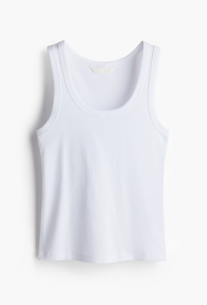 Žebrované tílko H&M, 149 Kč