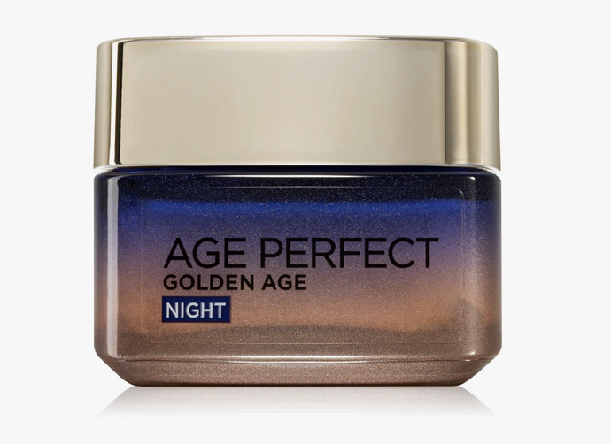  Noční protivráskový krém Age Perfect Golden Age L’Oréal Paris byl vyvinut přesně na míru požadavkům zralé pleti. 395 Kč