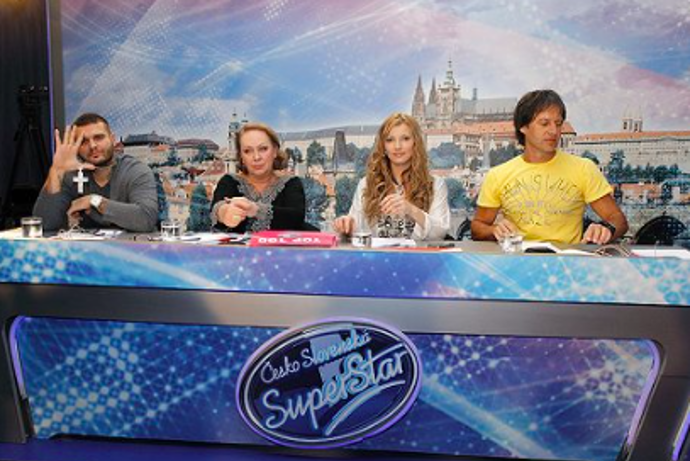 Osvaldová bla porotkyní v SuperStar Osvaldová bla porotkyní v SuperStar