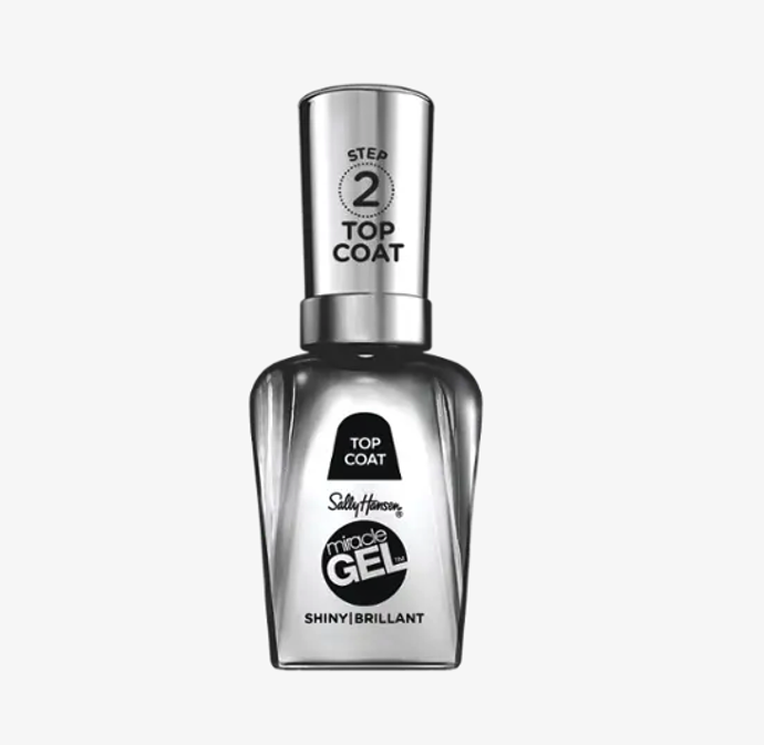 Top coat na nehty pro delší výdrž a lesk Miracle Gel, Sally Hansen, 144 Kč, prodává dm drogerie Top coat na nehty pro delší výdrž a lesk Miracle Gel, Sally Hansen, 144 Kč, prodává dm drogerie