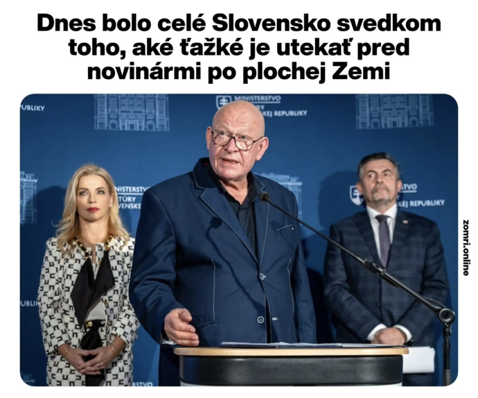 Vtipálci si podali i rýpnutí do vládních představitelů s odkazem na plochou Zemi.