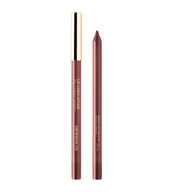 Krémová tužka na rty 8h Lip Liner Affair, Dermacol, odstín 3, 169 Kč Krémová tužka na rty 8h Lip Liner Affair, Dermacol, odstín 3, 169 Kč
