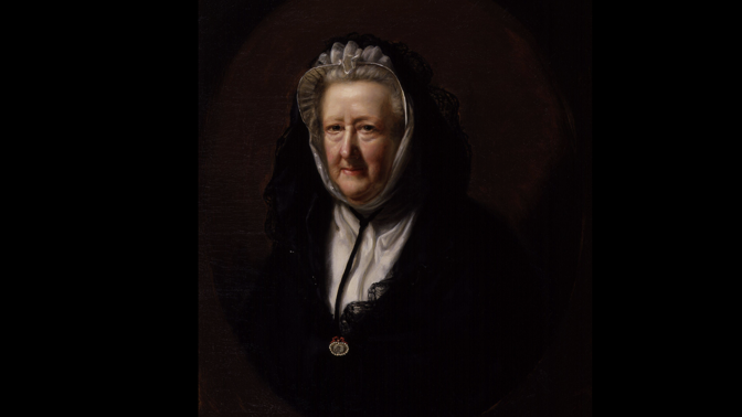Mary Delany portrét z roku 1782