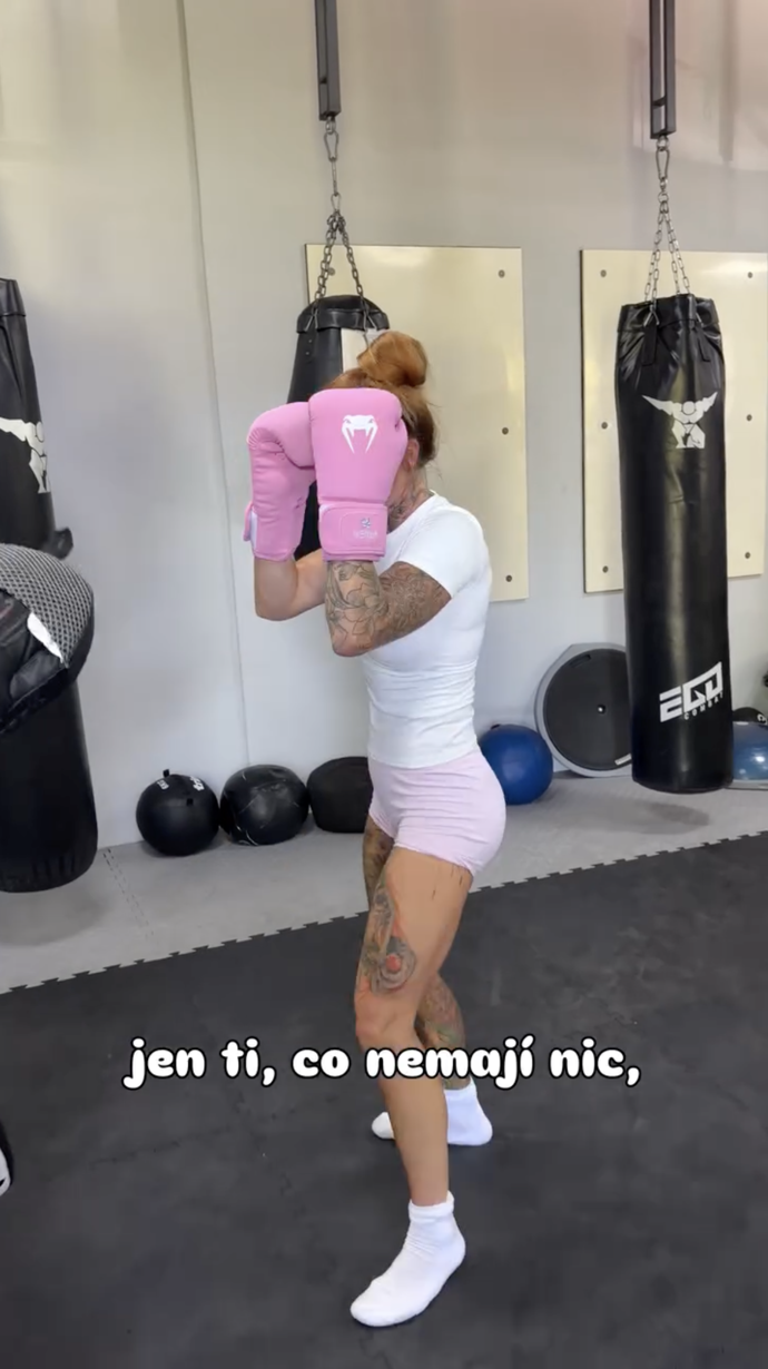 Tvrdý trénink je pro ni denní rutinou.