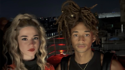 FOTO: Aneta Kernová a Jaden Smith.