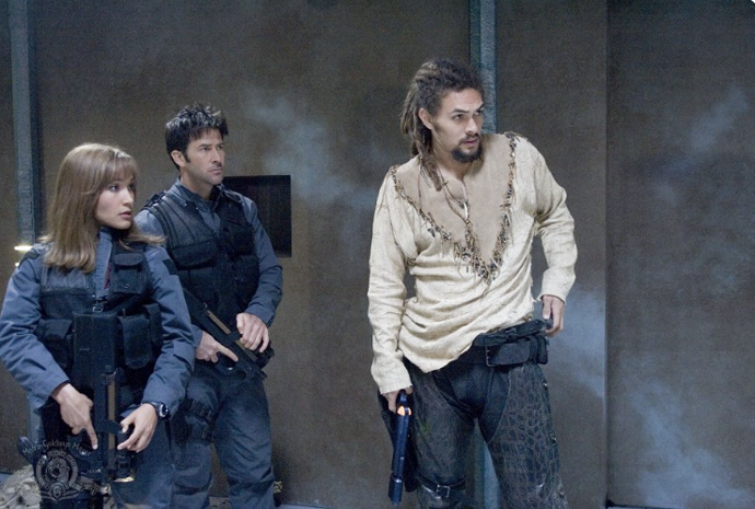 Jason Momoa v Hvězdné bráně.