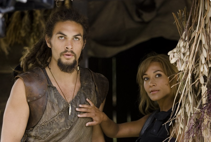 Jason Momoa v Hvězdné bráně.