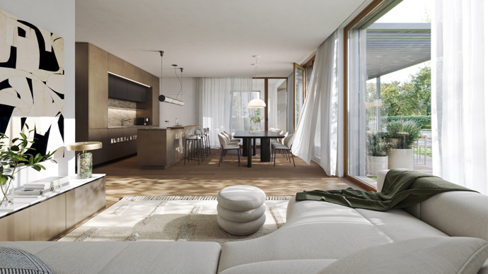 Vedle pražské Ladronky roste bydlení, které nejvíc sází na to, co nestárne. Architekti dali přednost pohodlí, zeleni a klidným liniím