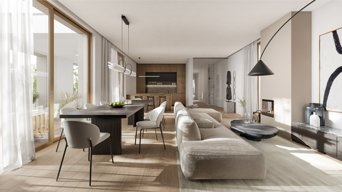 Vedle pražské Ladronky roste bydlení, které nejvíc sází na to, co nestárne. Architekti dali přednost pohodlí, zeleni a klidným liniím