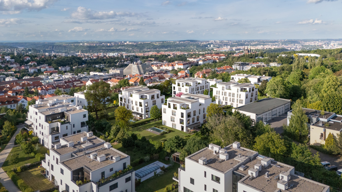 Vedle pražské Ladronky roste bydlení, které nejvíc sází na to, co nestárne. Architekti dali přednost pohodlí, zeleni a klidným liniím