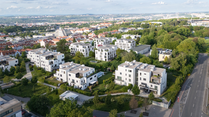 Vedle pražské Ladronky roste bydlení, které nejvíc sází na to, co nestárne. Architekti dali přednost pohodlí, zeleni a klidným liniím