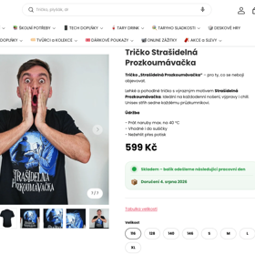 V rozporu s legislativou Tarry u některých triček opomíjel povinné zveřejňování detailů o jejich materiálovém složení.