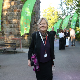 Helena Třeštíková na Innogy party.