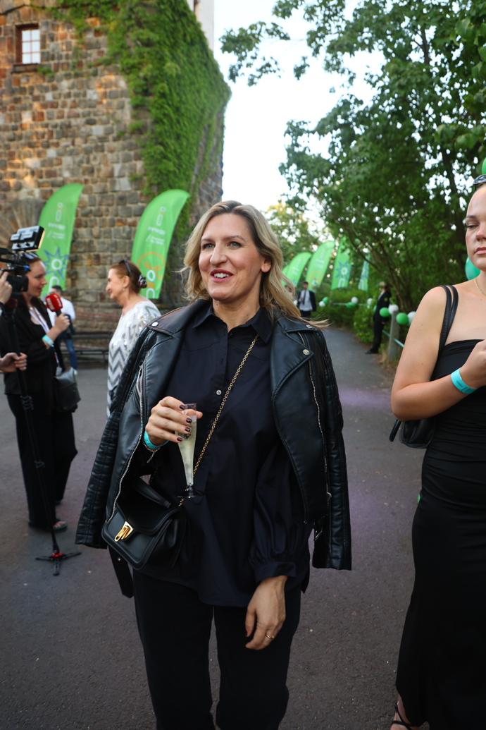Hana Třeštíková na Innogy party.