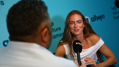 FOTO: Sarah při rozhovoru pro eXtra.cz.