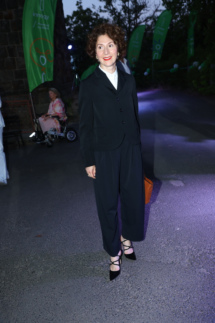 Martha Issová na Innogy party.