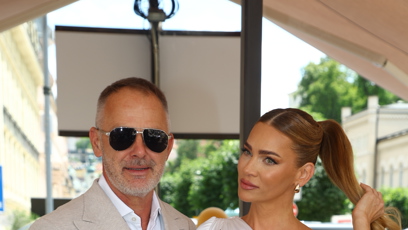 FOTO: Andrea Verešová se svým manželem Danielem Volopichem.