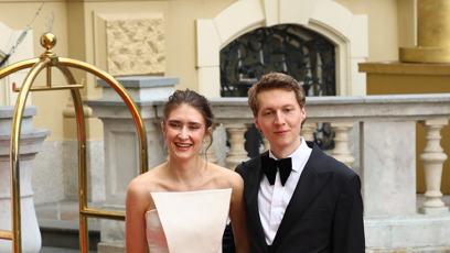 FOTO: Herec Vojtěch Vodochodský s partnerkou vypadali velmi elegantně.