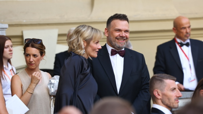 FOTO: Bývalý ministr kultury Martin Baxa byl samý úsměv.