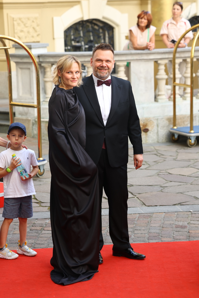 Bývalý ministr kultury Martin Baxa s partnerkou.