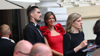 FOTO: Tomáš Satoranský s půvabným doprovodem.