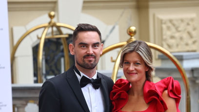 FOTO: Tomáš Satoranský s partnerkou.