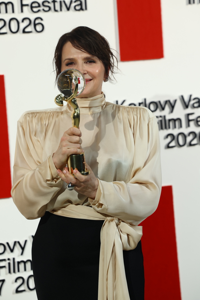Francouzská herečka Juliette Binoche.
