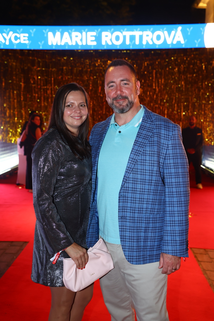 Ministr Igor Červený s manželkou.