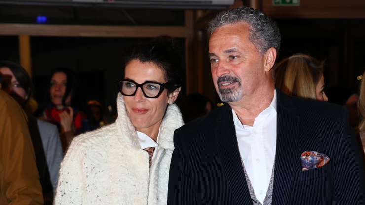 Martin Dejdar a jeho manželka Daniela dorazili na premiéru.