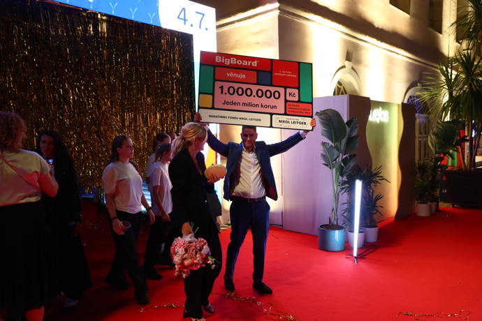 Osobnosti na BigBoard party.