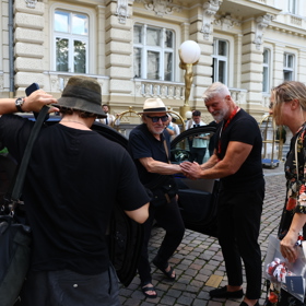 Harvey Keitel přijel do Karlových Varů. 