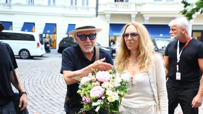 FOTO: Harvey Keitel s manželkou.