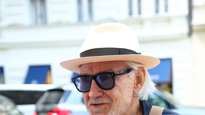 FOTO: Harvey Keitel v Karlových Varech.