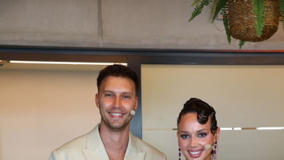 FOTO: Gabriela Gašpárová a Petr Havránek na finále.