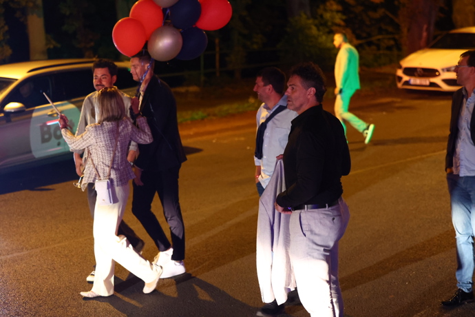 Na BigBoard party byl i Jaromír Jágr. Na odchodu by spatřen s Miraiem Navrátilem i Jiřím Kallou.