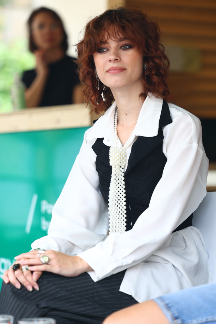Anna Dvořáková v Karlových Varech. 