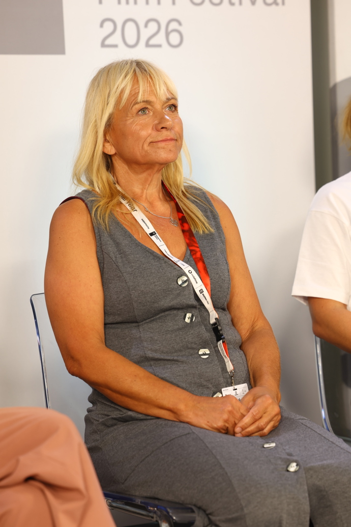 Pavla Tomicová dorazila do domu České televize. 
