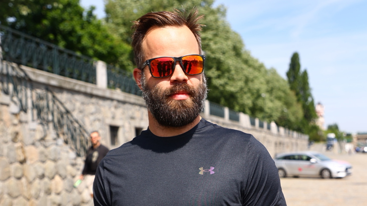 Radko Gudas na Náplavce.