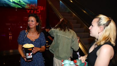 FOTO: Adéla Gondíková vsadila na popcorn.