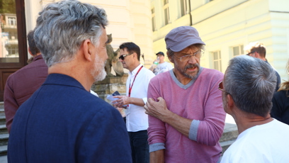 FOTO: Herci zašli do Městského divadla na promítání filmu Šeptej.